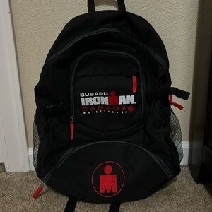 Ironman Triathlon Backpack Canada Whistler Daypack Travel Onboard Air Subaru